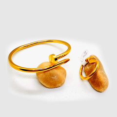 Cartier Nail Cuff & Ring - 18K